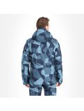 Miniaturansicht 4F, H4Z20-KUMN007 Skijacke Herren camouflage blau