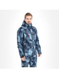 Miniaturansicht 4F, H4Z20-KUMN007 Skijacke Herren camouflage blau