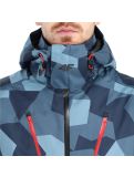 Miniaturansicht 4F, H4Z20-KUMN007 Skijacke Herren camouflage blau