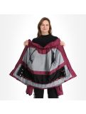 Miniaturansicht Almgwand, Stongerhohe Skijacke Damen Aubergine grau, violett 