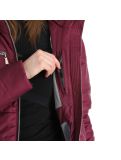 Miniaturansicht Almgwand, Stongerhohe Skijacke Damen Aubergine grau, violett 