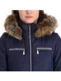 Miniaturansicht Almgwand, Stongerhohe Skijacke Damen dark blau, grau 