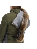 Miniaturansicht Almgwand, Stongerhohe Skijacke Damen olive grau, grün 