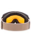 Miniaturansicht Alpina, Double Jack Planet Q-Lite Skibrille Unisex Black-Sand Matt braun, schwarz 