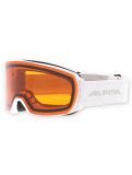 Miniaturansicht Alpina, Nakiska Skibrille Unisex White Matt weiß 