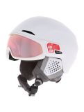 Miniaturansicht Alpina, ORO QV Mips Skihelm mit Visier Unisex White Matt weiß 