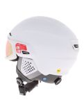 Miniaturansicht Alpina, ORO QV Mips Skihelm mit Visier Unisex White Matt weiß 