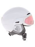 Miniaturansicht Alpina, ORO QV Mips Skihelm mit Visier Unisex White Matt weiß 