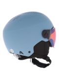 Miniaturansicht Alpina, Zupo Visor Q-Lite Skihelm mit Visier Kinder Smoke Blue Matt blau 