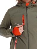 Miniaturansicht Aulp, Nevim Softshell Skijacke Herren Kaki grün 