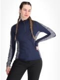 Miniaturansicht Aulp, Sosso Pullover Damen Navy blau 