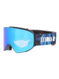 Miniaturansicht Bliz, Flow Skibrille Unisex Matte Blue - Brown w Blue Multi blau 