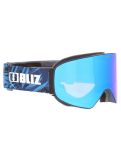 Miniaturansicht Bliz, Flow Skibrille Unisex Matte Blue - Brown w Blue Multi blau 