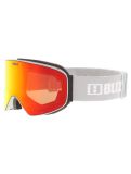 Miniaturansicht Bliz, Flow Skibrille Unisex Matte Light Grey - Brown w Red Multi grau 