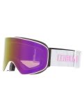 Miniaturansicht Bliz, Flow Skibrille Unisex Matte White - Brown w Pink Multi weiß 