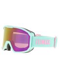 Miniaturansicht Bliz, Rave Skibrille Unisex Matte Mint - Brown w Pink Multi grün 