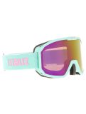 Miniaturansicht Bliz, Rave Skibrille Unisex Matte Mint - Brown w Pink Multi grün 