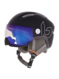 Miniaturansicht Bollé, Eco V-Atmos Skihelm mit Visier Unisex Black Matte - Photochromic Blue schwarz 