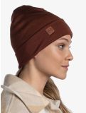 Miniaturansicht Buff, Merino Heavyweight Beanie Mütze Unisex Solid Sienna braun 