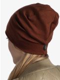 Miniaturansicht Buff, Merino Heavyweight Beanie Mütze Unisex Solid Sienna braun 