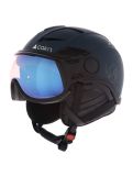 Miniaturansicht Cairn, Helios Leather Evolight NXT Skihelm mit Visier Unisex Blue Graphite blau 