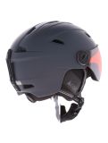 Miniaturansicht Cairn, Impulse Visor Skihelm mit Visier Unisex Anthracite Grey grau 