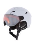 Miniaturansicht Cairn, Impulse Visor Skihelm mit Visier Unisex Mat White weiß 