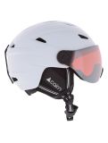 Miniaturansicht Cairn, Impulse Visor Skihelm mit Visier Unisex Mat White weiß 