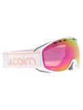 Miniaturansicht Cairn, Omega Skibrille Unisex Mat White Latte rosa, weiß 