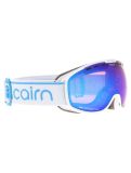 Miniaturansicht Cairn, Omega Skibrille Unisex Shiny White Blue blau, weiß 