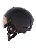 Miniaturansicht Cairn, Reflex Visor Skihelm mit Visier Unisex Mat Black Gold schwarz 