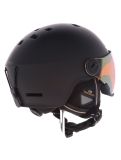 Miniaturansicht Cairn, Reflex Visor Skihelm mit Visier Unisex Mat Black Gold schwarz 