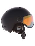 Miniaturansicht Cairn, Reflex Visor Skihelm mit Visier Unisex Mat Black Gold schwarz 