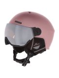 Miniaturansicht Cairn, Reflex Visor Skihelm mit Visier Unisex Mat Metallic Dust rosa 