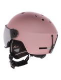 Miniaturansicht Cairn, Reflex Visor Skihelm mit Visier Unisex Mat Metallic Dust rosa 