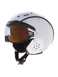 Miniaturansicht Casco, SP-6 Skihelm mit Visier Unisex Chameleon White weiß 