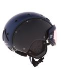 Miniaturansicht Casco, SP-6 Skihelm mit Visier Unisex Navy-Black Structure blau, schwarz 