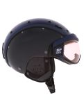 Miniaturansicht Casco, SP-6 Skihelm mit Visier Unisex Navy-Black Structure blau, schwarz 