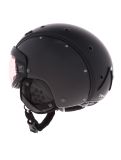 Miniaturansicht Casco, SP-6 Skihelm mit Visier Unisex Black Structure schwarz 