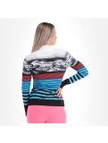 Miniaturansicht CMP, 30L0396 Pullover Damen print blau/violett