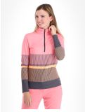 Miniaturansicht CMP, 33L0956 Pullover Damen Peach Titanium Melon grau, orange 