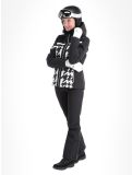 Miniaturansicht CMP, 33W0306 Skijacke Damen Black White schwarz, weiß 