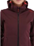 Miniaturansicht CMP, 39A5006M Softshell Skijacke Damen Burgundy Mel. burgund 