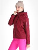 Miniaturansicht CMP, 39A5006M Softshell Skijacke Damen Anemone Melange / Festival rot 