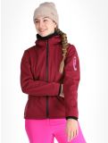 Miniaturansicht CMP, 39A5006M Softshell Skijacke Damen Anemone Melange / Festival rot 