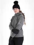 Miniaturansicht CMP, 39A5006M Softshell Skijacke Damen Black Mel. Melon orange, schwarz 