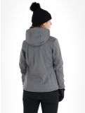 Miniaturansicht CMP, 39A5006M Softshell Skijacke Damen Black Mel. Melon orange, schwarz 