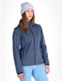 Miniaturansicht CMP, 39A5006M Softshell Skijacke Damen Blue Melange / Niagara blau 