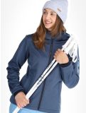 Miniaturansicht CMP, 39A5006M Softshell Skijacke Damen Blue Melange / Niagara blau 