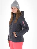 Miniaturansicht CMP, 39A5006M Softshell Skijacke Damen Titanium Melange / Red Fluo grau, rot 